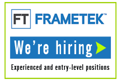 Frametek Steel is hiring!